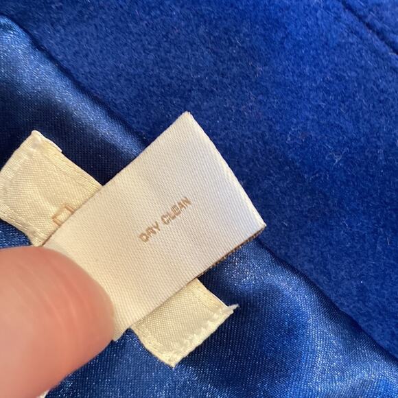 CHICO'S Blue Medium Weight Fully Lined Jacket Medium 8/10 - Picture 6 of 10